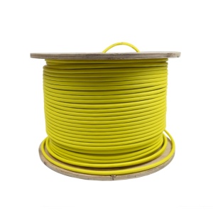 Cablu S/FTP CAT7 PNI SF07, 10Gbps, 1000MHz, pentru internet si sisteme de supraveghere, rola 305m, cupru - Img 4
