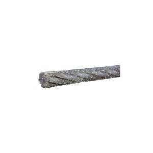 Cablu troliu otel 6x25 fi 11mm inima metalica batut 0,7Kg/1m, 1880m/rola - Img 3