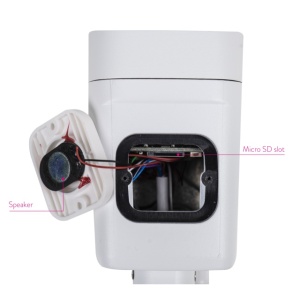 Camera supraveghere video PNI House IP55 5MP wireless cu IP, stand-alone, de exterior si interior si slot microSD, mod noapte - Img 6