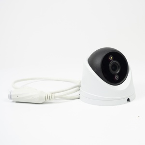 Camera supraveghere video PNI IP808JS, POE, 8MP, 2.8mm, black light, filmeaza color noaptea, pentru exterior, alb - Img 3