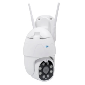 Camera supraveghere video wireless PNI IP230TLR 1080P cu PTZ H264+ suporta microSD 128GB, Night Vision, aplicatia Tuya, P2P, Android, iOS, pentru interior si exterior, rotire dupa miscare, alarma la m - Img 5