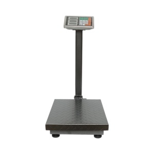 Cantar electronic de podea 350kg tip platforma 500x400mm cu brat pliabil, afisaj LCD Breckner Germany