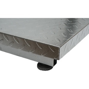 Cantar electronic de podea 350kg tip platforma 500x400mm cu brat pliabil, afisaj LCD Breckner Germany - Img 11