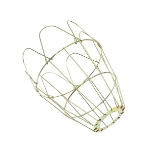 Capac pentru lampa incalzire pui, animale, sarma galvanizata 21x15.5x4.5cm - Img 3