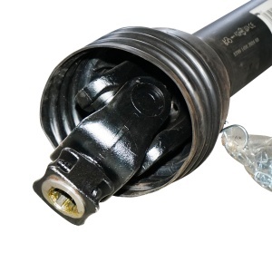 Cardan 1400 mm S9 T9 cu ambreiaj compus din 2 discuri cruce 41x108 (teava stea) 1 3/8 Z=6 - Img 4
