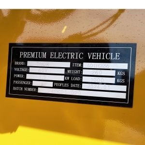 Carucior platforma electrica transport marfa cu bancheta 1200W, 48V, 3x1.25m sarcina maxima 1000Kg THOR - Img 10