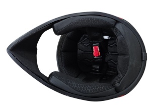 Casca ATV / Enduro SNON L (negru+rosu) - Img 4