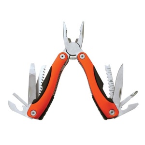 Cleste multifunctional 16-in-1, culoare portocalie.