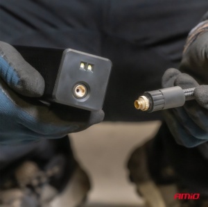Compresor auto cu LED 12V Amio - Img 4