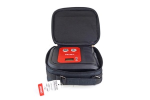 Compresor de aer auto cu manometru digital si lumina LED 12V - Img 2