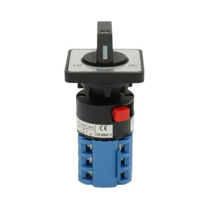 Comutator rotativ cu came 20A, 220V, 3 pozitii FWD-OFF-REV inversare sens rotatie motor electric monofazat Longroad - Img 5