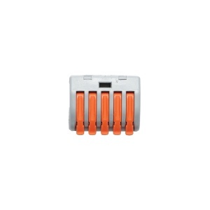 Conector rapid cablu electric 5P, 0.08-4mm, 32A/415V AC Leader - Img 2