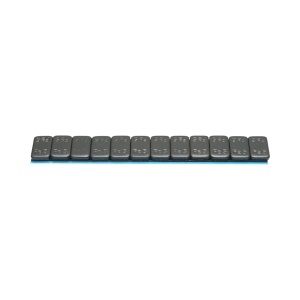 Contragreutati autoadezive negre echilibrare roti Fe 60g (5gx12 buc) 100 benzi/cutie - Img 5