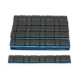 Contragreutati autoadezive negre echilibrare roti Fe 60g (5gx4 buc + 10gx4 buc) 100 benzi/cutie - Img 3