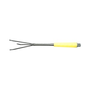 Cultivator gradina cu 3 gheare din otel carbon 65x370mm, maner ergonomic PP Crownman - Img 4