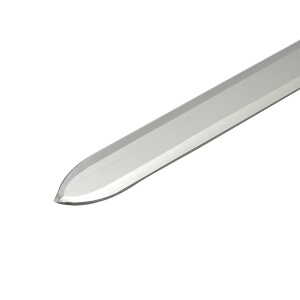 Cutit aplicol din inox lama dreapta si maner din lemn 400mm - Img 4