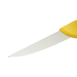 Cutit de transat si injunghiat profesional 15cm, lama otel 5Cr15MoV, maner Nylon galben Breckner Germany - Img 6