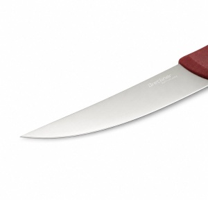 Cutit de transat si injunghiat profesional 15cm, lama otel 5Cr15MoV, maner Nylon rosu Breckner Germany - Img 6