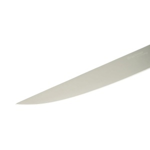 Cutit de transat si injunghiat profesional 18cm, lama otel 5Cr15MoV, maner Nylon albastru-rosu Breckner Germany - Img 6