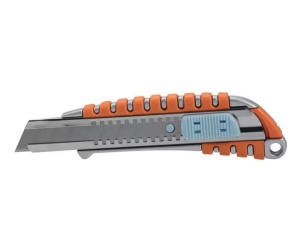 Cutter din aluminiu cu mâner din cauciuc, 18 mm BERNER