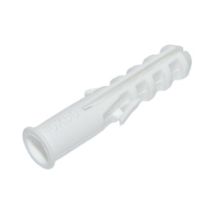 Diblu universal din plastic alb 10x50mm 100 buc/set - Img 5