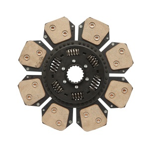 Disc ambreiaj fi 350mm, interior 1 fi 45mm, interior 2 fi 50mm Z=18 pentru Fiat OEM 5118453 - Img 2