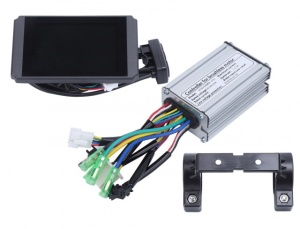 Display + controller bicicleta electrica LCD8H - Img 2