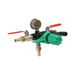 Distribuitor cu 2 cai, manometru glicerina inclus pentru erbicidator - Img 4