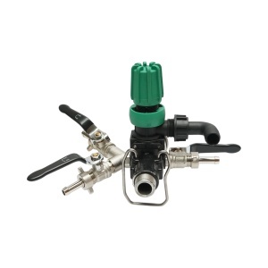 Distribuitor cu 3 cai pentru erbicidator, manometru cu glicerina 1000 PSI - Img 4
