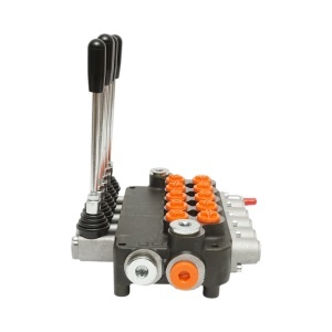 Distribuitor hidraulic 5 manete, debit 80L/min, presiune 200 bar Breckner Germany - Img 4