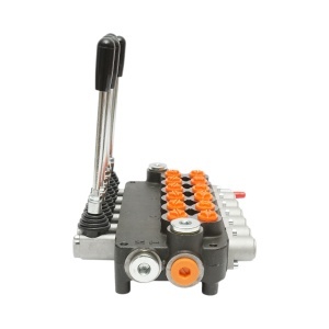 Distribuitor hidraulic cu 6 manete incluse debit 80L/min, 15 /+80 Breckner Germany - Img 5