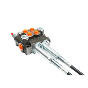 Distribuitor hidraulic cu joystick, lungime cablu 2.5m presiune 250 bar debit 40L/min Breckner Germany - Img 9