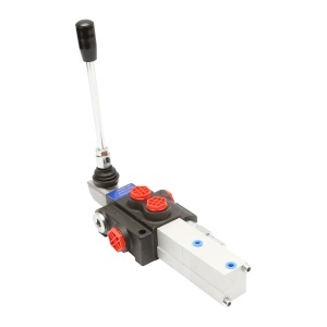Distribuitor hidraulic P40 pneumatic cu 1 cale Breckner Germany - Img 4