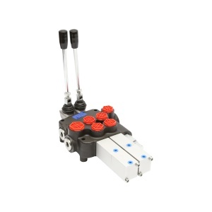 Distribuitor hidraulic P80 pneumatic cu 2 cai Breckner Germany - Img 2