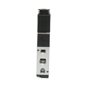 Electrovalva pneumatica 5 cai, 2 pozitii 1/4 inch, DC24V/4.8W, 4V210-08 IP65 - Img 7