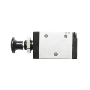 Electrovalva pneumatica cu maner 2 pozitii, 3 cai G 1/4 inch 3R210-08 - Img 2