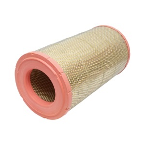 Filtru aer exterior Caterpillar, Case, New Holland, Hitachi, Kobelco 148x282x510mm cod OEM P777279 - Img 3