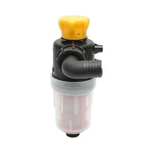 Filtru erbicidator transparent cu 2 site si valva autocuratare, racord 32mm - Img 5