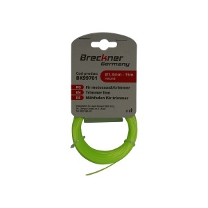 Fir rotund pentru motocoasa 1,3 mm x 15 m Breckner Germany - Img 2
