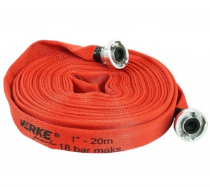 Furtun de apa cu conectori 1'' 20m
