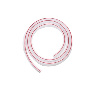 Furtun de vidat transparent simplu 2.5m pentru aparat de muls vaci Breckner Germany