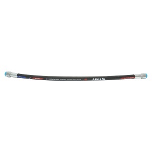 Furtun presiune 2SN DN10 sertizat cu capete fixate hidraulic L = 600 mm (Reductie M20X20)