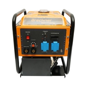 Generator electric 2kW, 220V cu aparat de sudura 250A MMA, motor pe benzina 7CP, 4T 212cc, pornire manula Breckner Germany - Img 2