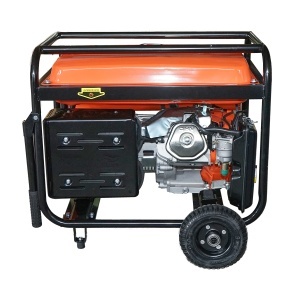 Generator electric 5.5kW/220V, motor pe benzina 15CP, pornire electrica/manuala THOR - Img 2