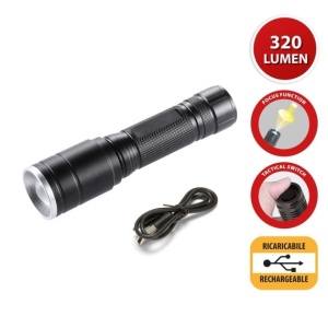 HUNTER: Lanterna LED reincarcabila 5W cu functie de zoom - Img 3