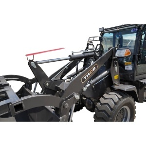 Incarcator frontal articulat WOLA 1T, 4x4, motor diesel 57CP, cupa cu gheara 0.8 m³ THOR - Img 7