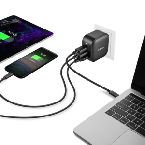 Incarcator Minix NEO P1 cu 3 porturi USB 2 x USB-C 3.0 (Max 65W) 1 x USB-A Quick Charge 3.0 (Max 36W) - Img 5