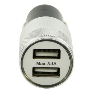 Incarcator USB cu 2 cai tip A 12V/24V 3100mA - Img 2