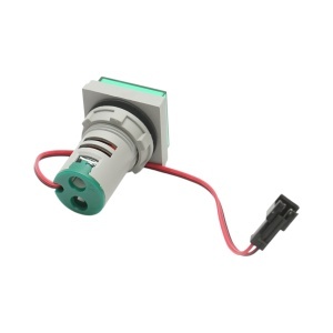 Indicator digital ore functionare LED verde 0-999H, 220V/380V AC Ø 22mm Breckner Germany - Img 5