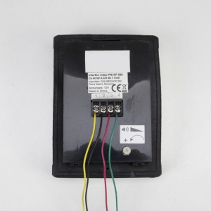 Interfon video PNI DF-926 cu 1 monitor, ecran LCD 7 inch, iesire pentru yala electromagnetica - Img 2